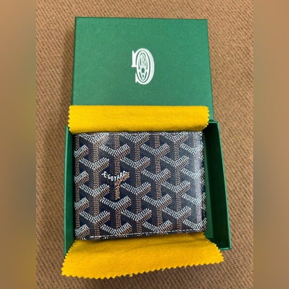 Goyard victoire wallet navi blue - Picture 2 of 2